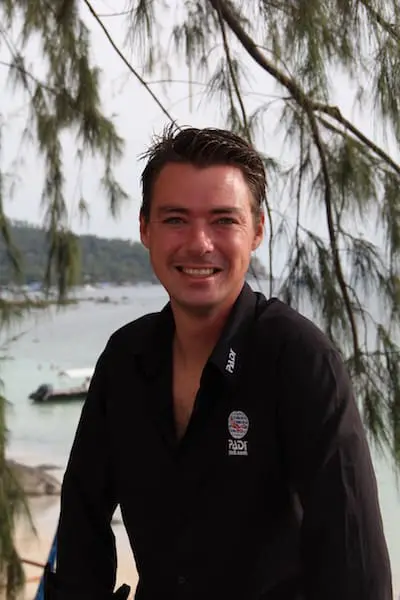 Marcel Van Den Berg PADI Platinum Course Director