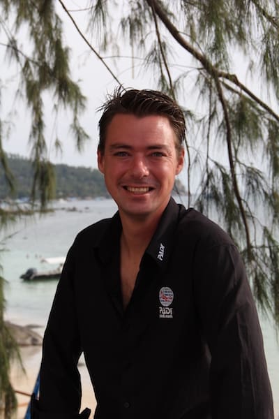 Marcel Van Den Berg PADI Platinum Course Director