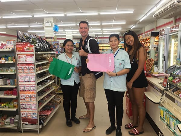 7 11 Koh Tao Say No To Plastic Bag