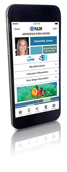 PADI Certification Card
