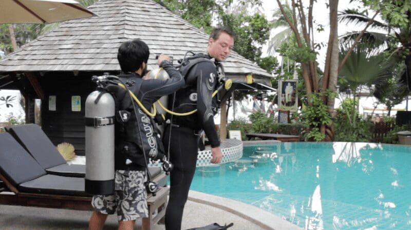 Buddy Check Diving BWRAF