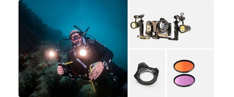Divevolk Various Accessories camera housing smartphone