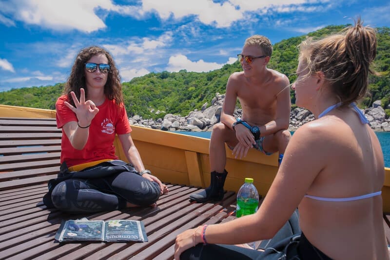 local orientation from an experienced diver or professional