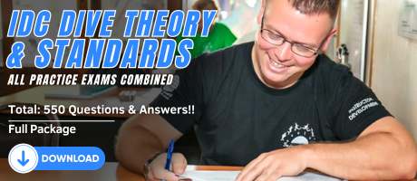 PADI IDC PRACTICE THEORY STANDARDS EXAMS