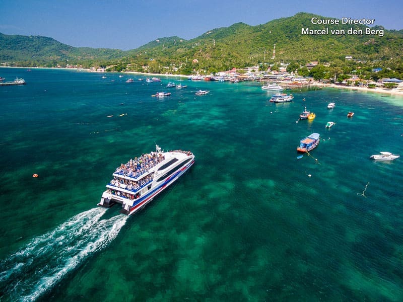 Popular scuba diving location increase scuba diving instructor salary