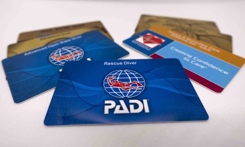 What are the different types of scuba diving certifications?