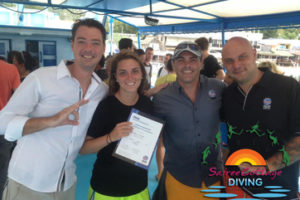 Koh Tao's Monthly Instructor Exam held at Sairee Cottage Diving for the first time!